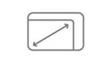 Icon for 27-inch screen size